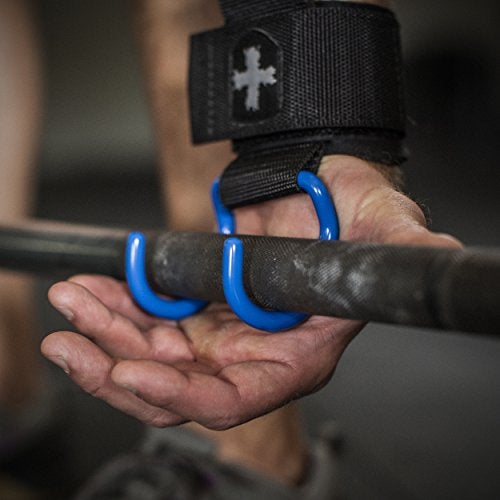 Harbinger Lifting Hooks, Black/Blue - Image 4