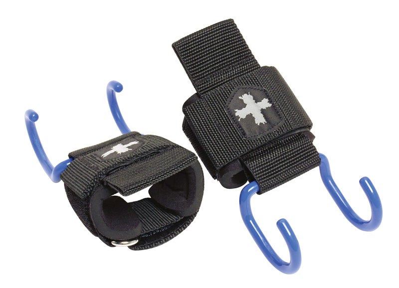 Harbinger Lifting Hooks, Black/Blue - Image 1