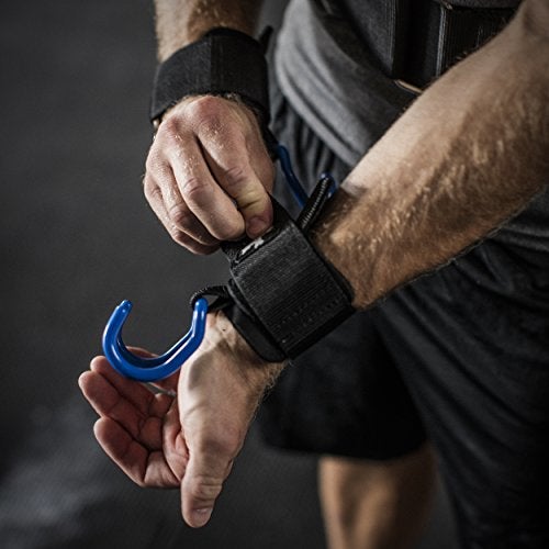 Harbinger Lifting Hooks, Black/Blue - Image 3