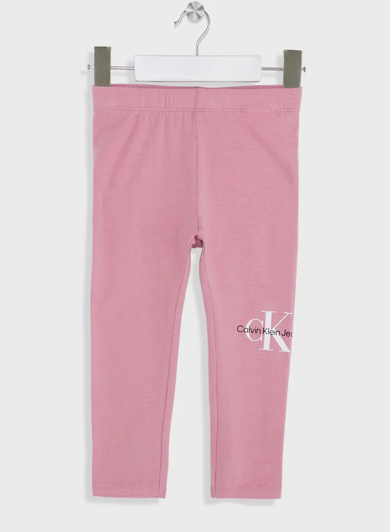 Calvin Klein Jeans Infant Monogram Leggings