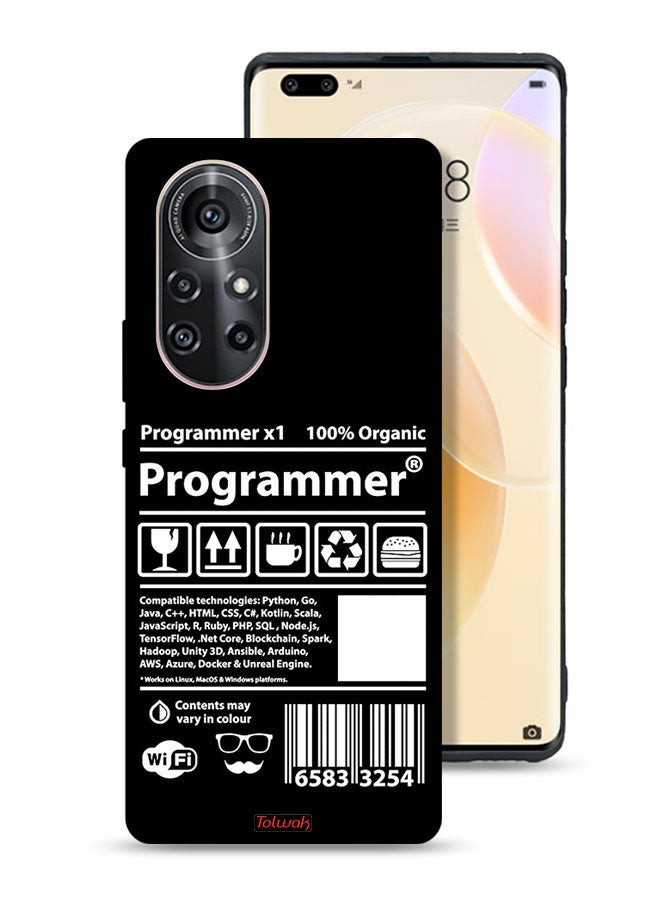 Tolwak Huawei nova 8 Pro 4G Protective Case Cover Programmer Sticker - Image 1