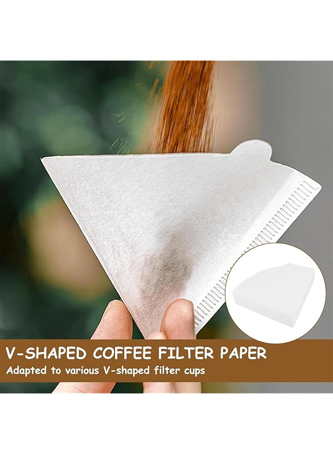 erorex V60 Coffee Maker Set 10 Pcs Pour Over Coffee Maker Set Drip Coffee Maker Kit With Portable Handbag Specialty Coffee Tools Set Handbag Style - Image 2