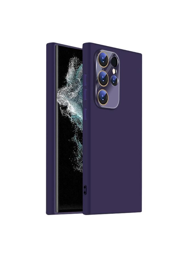 S-TOP Case For Samsung Galaxy S22 Ultra 5G Nano Lens Cover Liquid Silicone Phone Case - Image 1