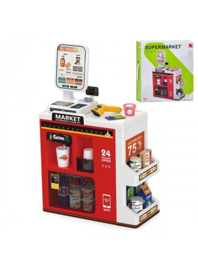 Mini Supermarket for Kids – 47 Pieces - Image 1
