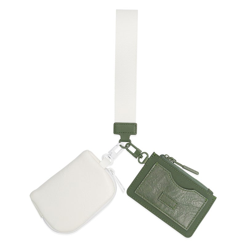 2025 New Lulu Same Style Wrist Bag Portable Lulu Card Bag Bank Card Mini Coin Cosmetics Bag - Image 1