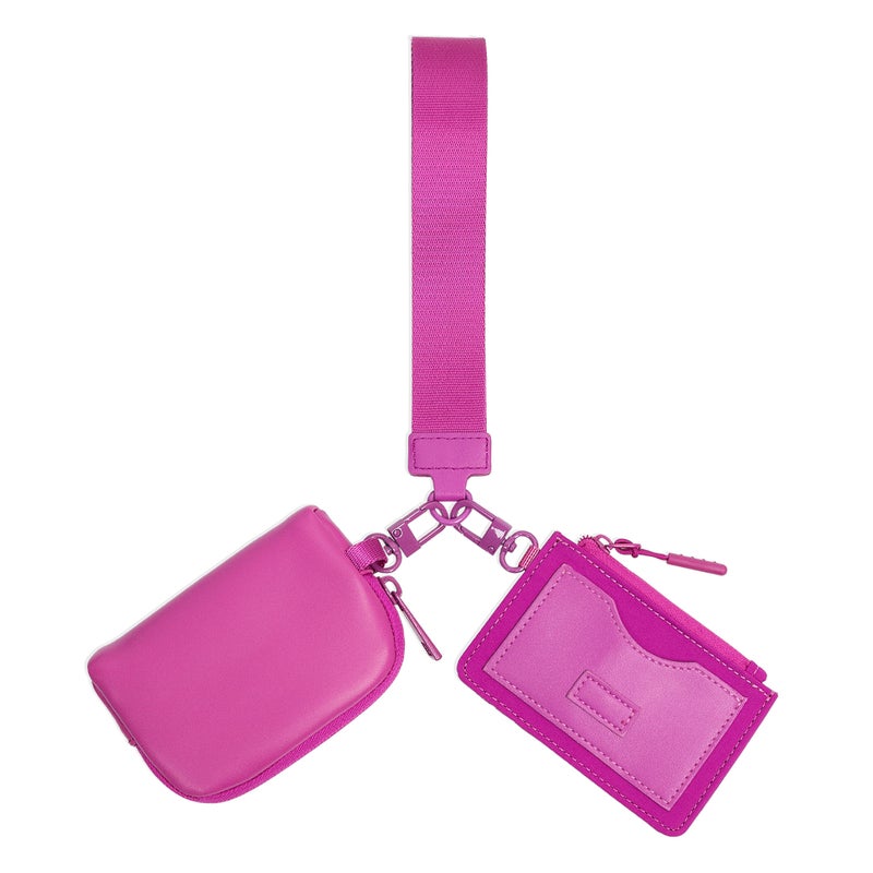 2025 New Lulu Same Style Wrist Bag Portable Lulu Card Bag Bank Card Mini Coin Cosmetics Bag - Image 3