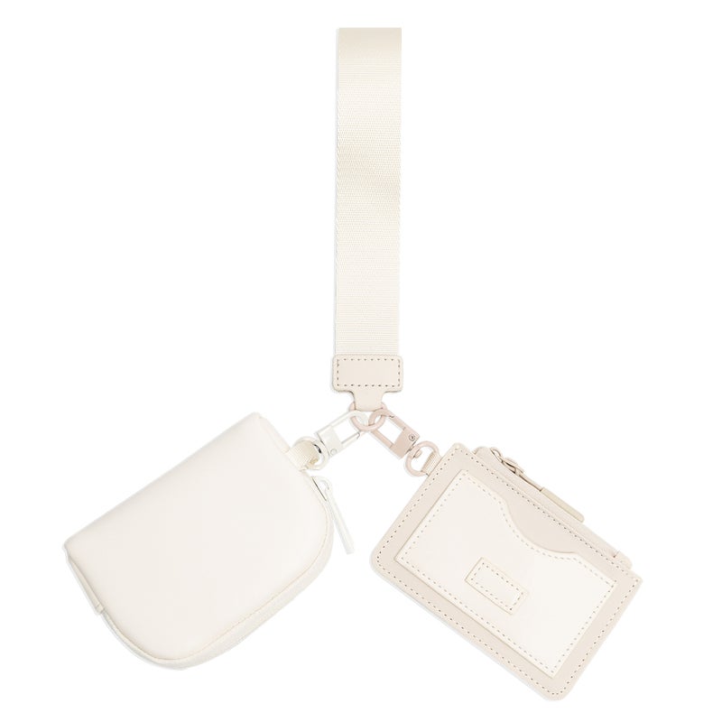 2025 New Lulu Same Style Wrist Bag Portable Lulu Card Bag Bank Card Mini Coin Cosmetics Bag - Image 2