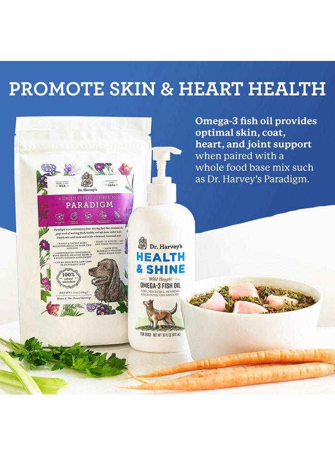 دي آر. هارفي زيت السمك أوميجا 3 من دكتور هارفي لصحة وتألق الكلاب من سمك القد البري والماكريل والرنجة والأنشوجة والسردين - يدعم الفراء الجميل والمفاصل القوية ويخفف من الحكة والحساسية (16 أونصة سائلة) - Image 5