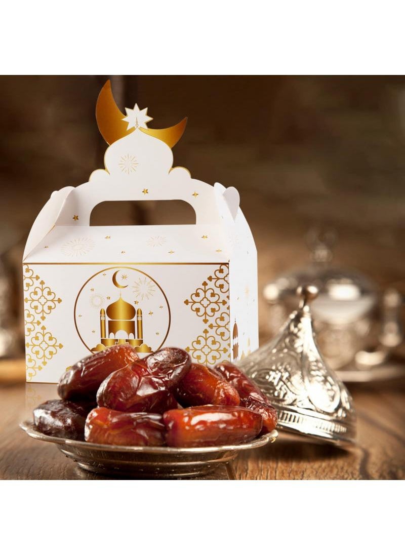 واي آند دي - 12 قطعة عيد مبارك هدية حزمة البلاتين ديي هدية رمضان مسلم عيد الفطر هدية مربع كامل مربع الحلوى الإسلامية السنة الجديدة هدية مربع - Image 1