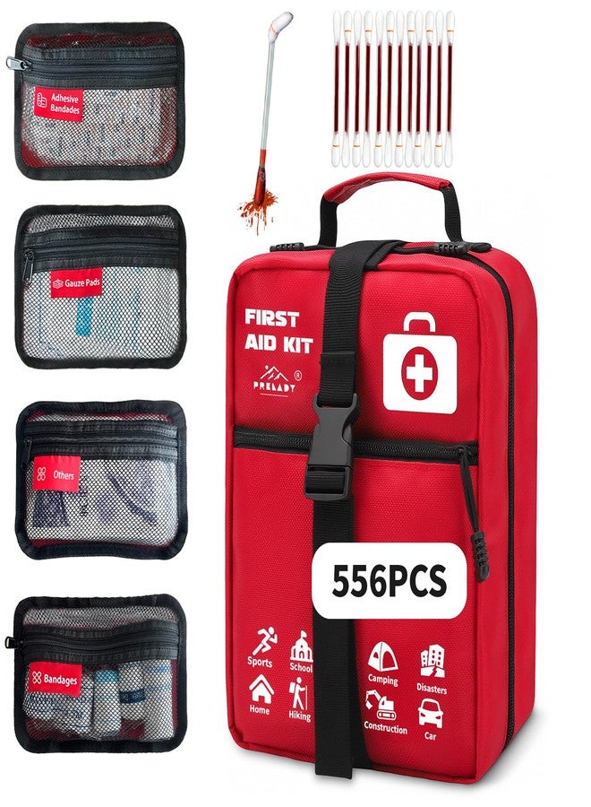 Prelady 556 Piece Large Tactical First Aid Kit (Premium) -【Molle Rip-Away】Labelled Compartments | Tear Resistant for Family/Team | Car/Home/Sports/Camping | First Responders' Pick - Image 1