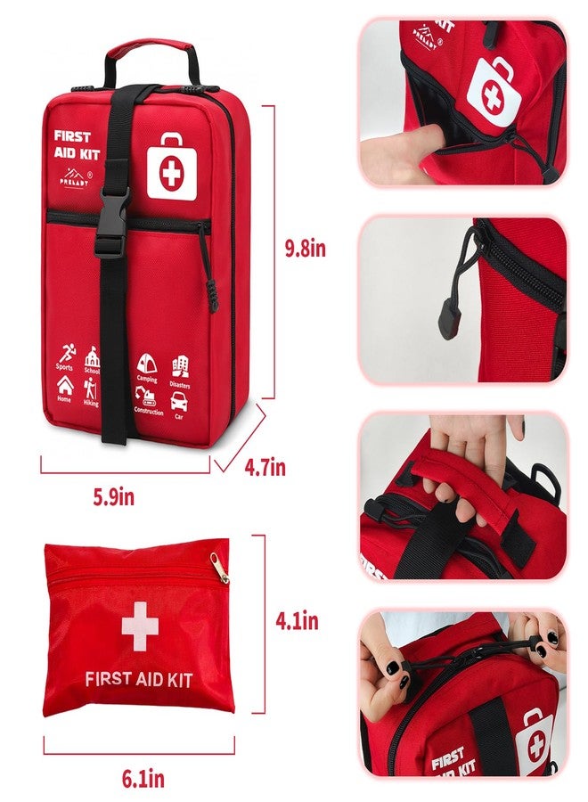 Prelady 556 Piece Large Tactical First Aid Kit (Premium) -【Molle Rip-Away】Labelled Compartments | Tear Resistant for Family/Team | Car/Home/Sports/Camping | First Responders' Pick - Image 4