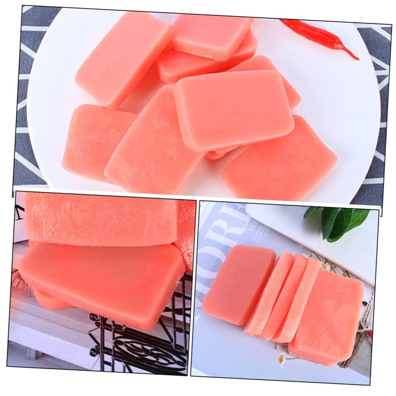 10pcs Realistic Simulation Luncheon Meat Model For Photography Kitchen Decor - Image 5