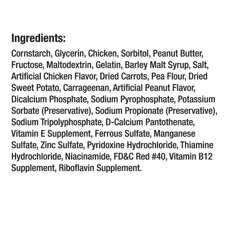 SmartBones Mini Bones With Real Peanut Butter 56 Count, Rawhide-Free Chews For Dogs - Image 5