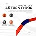 Chatelet 45 Degree Curved Tracks Compatible with Hot Wheels Racetracks Create Epic Race Tracks 45 Degree Turns Multipacks Made in USA 45 Degree 3Pack - Image 4