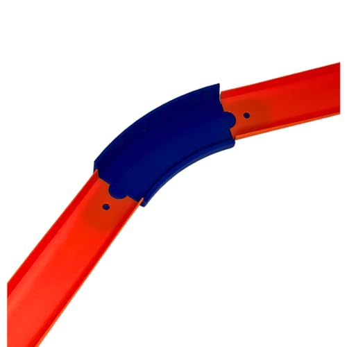 Chatelet 45 Degree Curved Tracks Compatible with Hot Wheels Racetracks Create Epic Race Tracks 45 Degree Turns Multipacks Made in USA 45 Degree 3Pack - Image 1