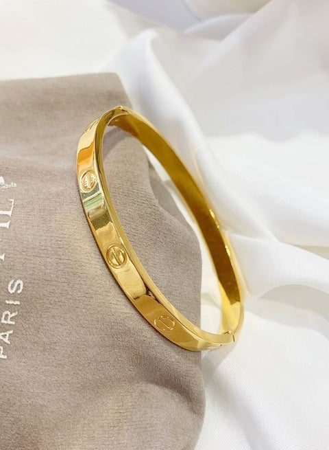 Gold Bangle Bracelet