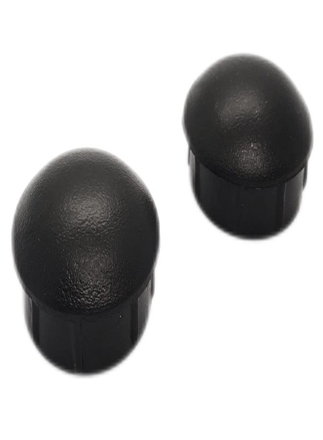 ComsenMed Wheelchair Dust Cap,STDS1051,A1870,D25-4551,Dust Cap for Front Fork Housing on Wheelchair,Wheelchair Rollator Transport Chair Universal Parts Dust Cap,((1Pair,Black) - Image 1