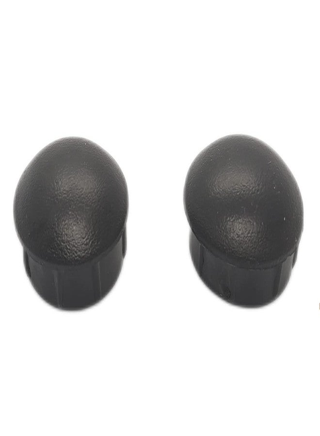 ComsenMed Wheelchair Dust Cap,STDS1051,A1870,D25-4551,Dust Cap for Front Fork Housing on Wheelchair,Wheelchair Rollator Transport Chair Universal Parts Dust Cap,((1Pair,Black) - Image 2