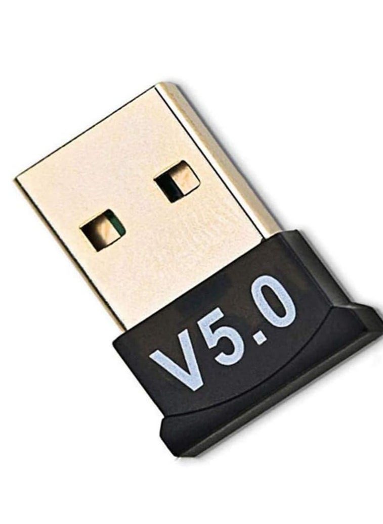 Generic - Bluetooth 5.0 USB Dongle Adapter, USB Mini Bluetooth V5.0 USB Adapter Supports Windows 7/8.1/10/XP - Image 1