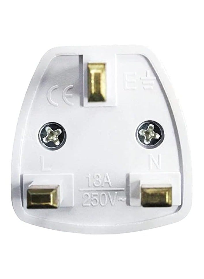 erorex 3 Pcs Universal travel Plug Adapter, 3 Pin Power Plug Adapter for AU/UK/EU/US, Plug Converter for Business, Holiday, Hotel, Airport  - Image 3