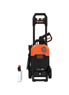 BLACK+DECKER 2000W 2100PSI Corded Compact Pressure Washer Black and Orange 30 x 40 x 40 cm BEPW2000-B5  - Image 1