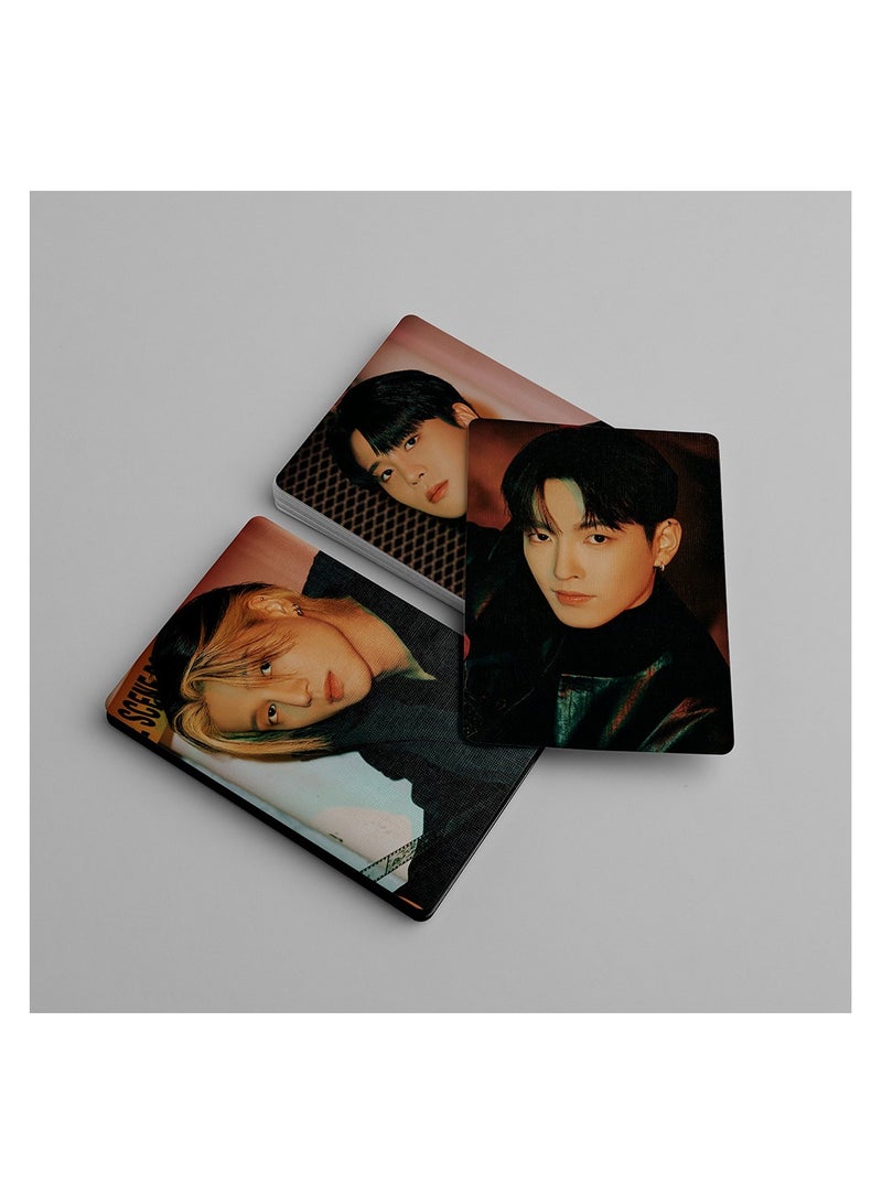 NIBEMINENT 55 Pcs Kpop ATEEZ SEASON'S GREETINGS Lomo Cards Card For Fans Collection Gifts - Image 2
