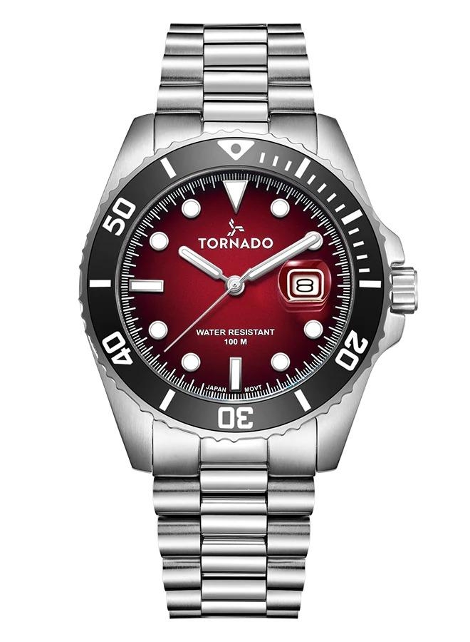 Men's Stainless Steel Analog Watch T22001-SBSMB - 42x50 mm
