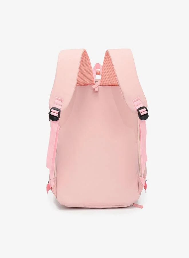 Take Two solid Zip Closure Backpack