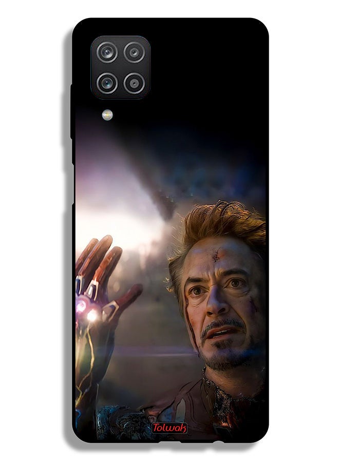 Tolwak Samsung Galaxy M12 Protective Case Cover I Am Iron Man - Image 1