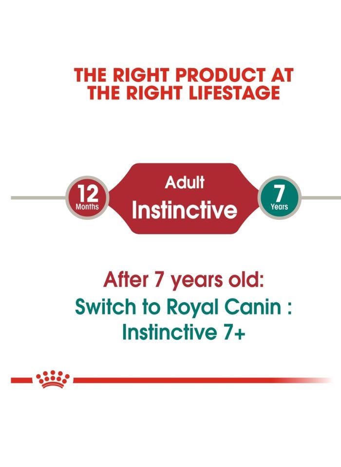ROYAL CANIN Feline Health Nutrition Instinctive Adult Cats Gravy (WET FOOD - Pouches) 12 x 85g  - Image 4