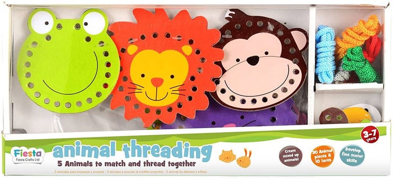 FIESTA CRAFTS Animal Threading T-2730