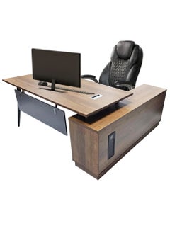 L Shape Office Desk Computer Table Or Study Table With Drawer 180 CM