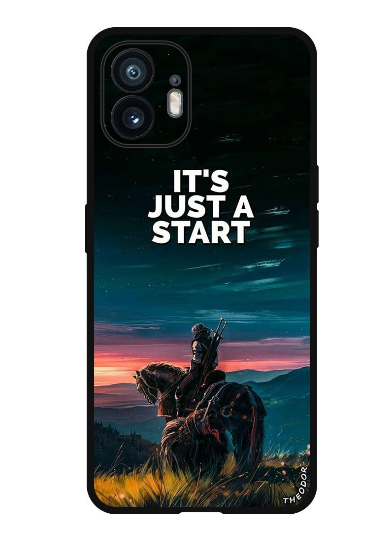Protective Case Anti Scratch Shock Proof Bumper Cover For Nothing Phone (2) its just a start