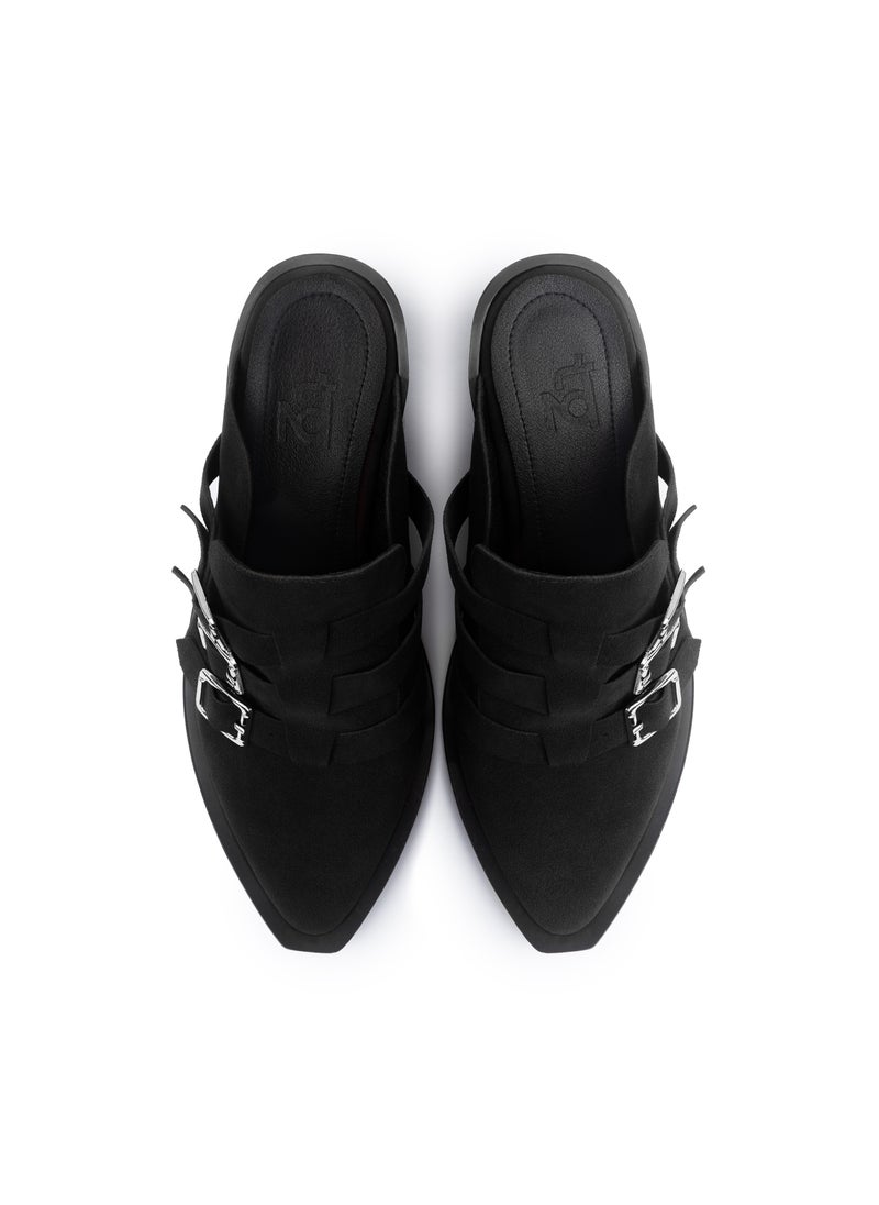 TGS Triple Buckle Heel Mules  - Image 2