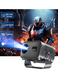 LEXIN V8 Portable Projector , Support 4K, Support 30-180 Inches , With Remote Control, 5G Wifi and Bluetooth, Electric Focus. Mobile Home Theater, Movie Projector Compatible with Android/Windows/TV Stick/PC  - Image 4