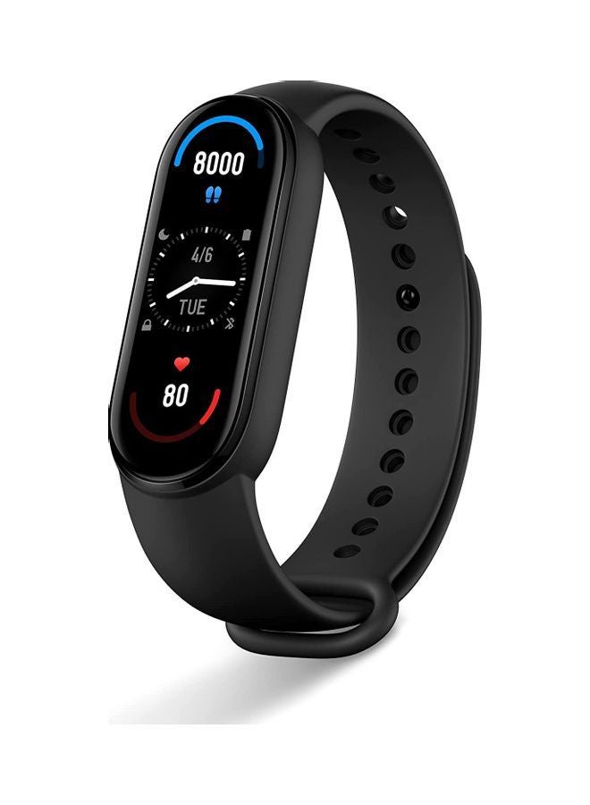 NIBEMINENT Mi Smart Band 6 Sports Bracelet- Amoled Display + Extra Silicone Strap 1.56inch Black  - Image 4
