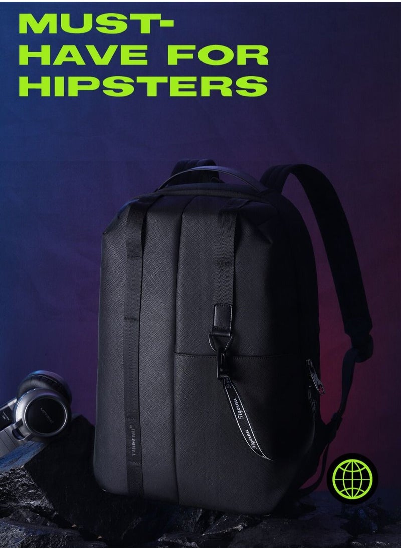 Tigernu - Tigerno Backpack Comfortable Backpack Black - Image 1