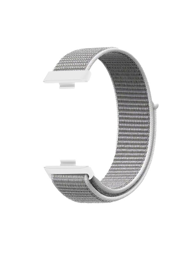 rocooart Nylon Replacement Watch Strap for Huawei Fit 3 Fit 4 Fit 4 Pro 2PCS Braided Belt Velcro Ring Durable Comfortable Daily Wear - Image 4