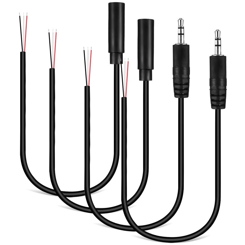 5Mm Male to Female Audio Extension Cable 30Cm Aux Cord for Speaker Microphone - Image 2