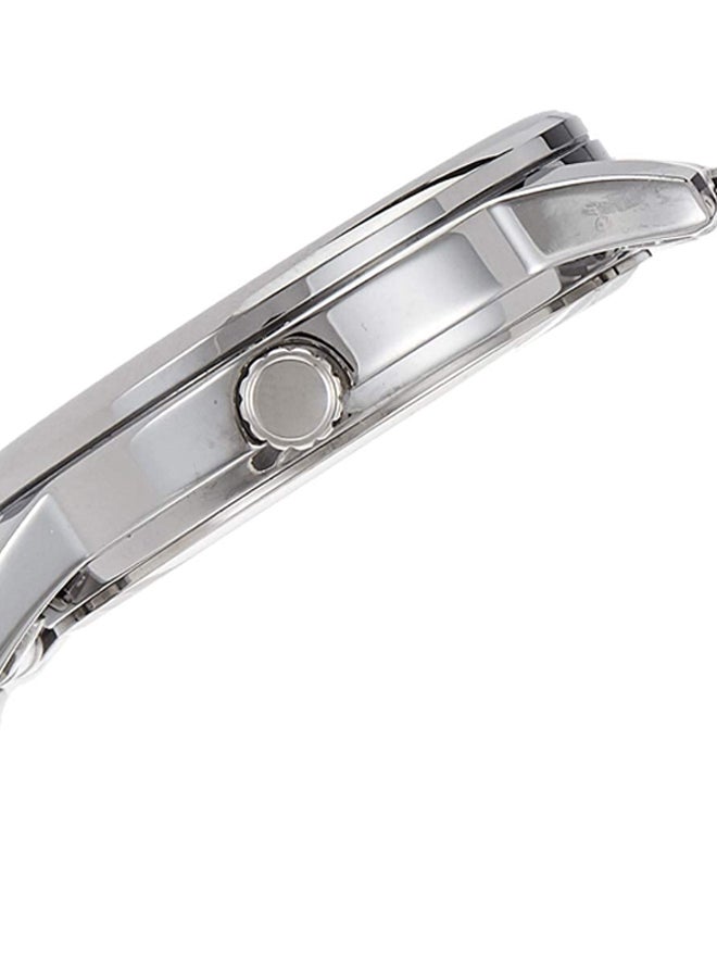 CASIO Men Stainless Steel Analog Watch MTP-V002D-1B - 44 mm - Silver - Image 3