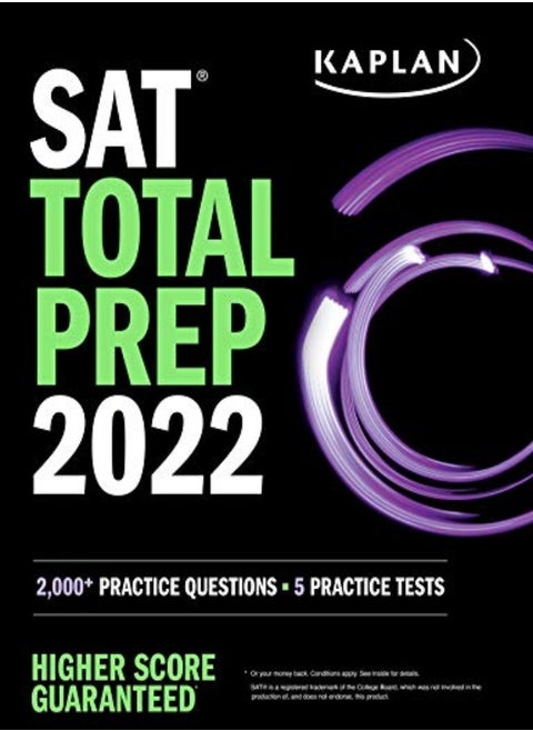 Sat Total Prep 2022 2000+ Practice Questions + 5 Practice Tests