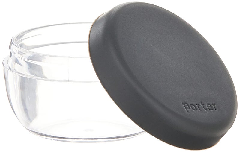 دبليو بي W & P Porter Smart Container w/ lid | الفحم 1.5 أوقية (حزمة 2) | تسرب سلطة سلطة سلطة صلصة الملح الإضافات الغذائية تخزين الأطعمة الجوية الميكروويف وغسالة الصحون خالية من BPA (WP-PDR-CH) - Image 3