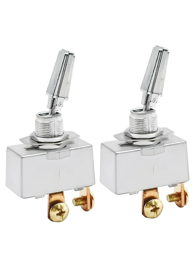 Heavy Duty 50A SPST Toggle Switch Metal Knob ON OFF for Car Boat Marine - Image 2