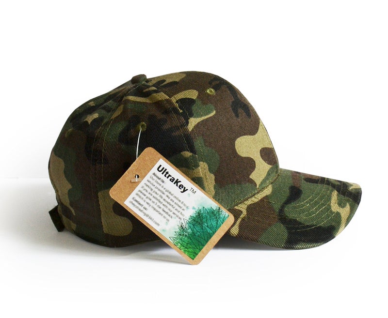 UltraKey Mens Womens Army Military Baseball Cap Camouflage Hats for Hunting Fishing Outdoor Activities Green - Image 3