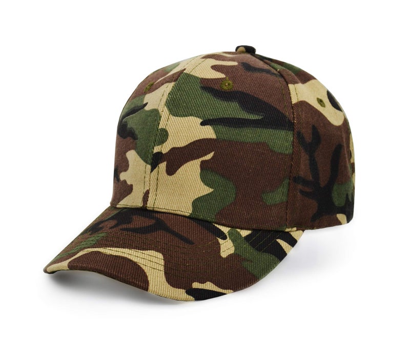 UltraKey Mens Womens Army Military Baseball Cap Camouflage Hats for Hunting Fishing Outdoor Activities Green - Image 1