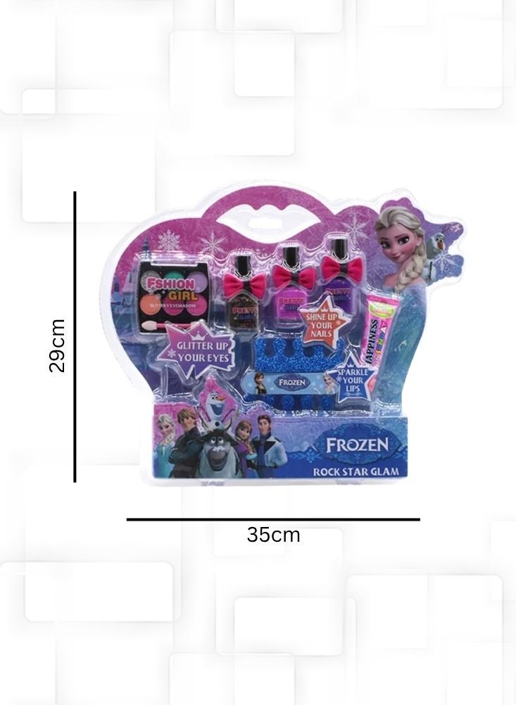 Frozen Elsa مجموعة مكياج للأطفال للبنات - Image 2