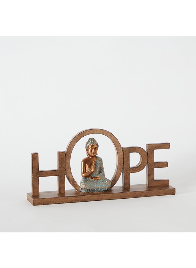 Home Box Sym Wooden Polyresin Hope Accent 28.5 x 13.5 x 5.5 cm - Image 5