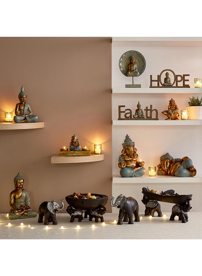 Home Box Sym Wooden Polyresin Hope Accent 28.5 x 13.5 x 5.5 cm - Image 4