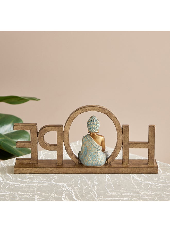 Home Box Sym Wooden Polyresin Hope Accent 28.5 x 13.5 x 5.5 cm - Image 2