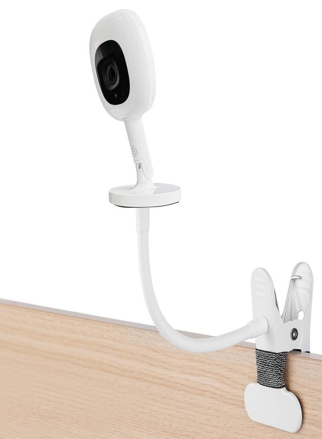 iTODOS Baby Monitor Mount Compatible with Nanit Pro Smart Baby Monitor & Flex Stand Baby Monitor, 8inches Flexible Arm Monitor Mount,Attach Your Baby Cam Wherever You Like-2Pack - Image 1